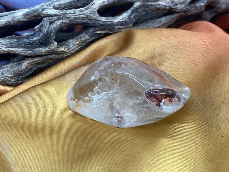 Phantom Quartz / Unique Tumbled Angel Phantom Quartz / Etsy