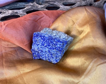 92.6g Lapis Lazuli / Natural, Rough Lapis Lazuli / Lapis Stone / Afghanistan Raw Lapis /