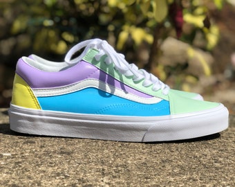 vans pastel colors