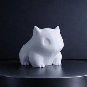 Maceta Bulbasaur - Maceta para ajos - Maceta Poké impresa en 3D - Lindo regalo Poké - Perfecta para plantas aéreas y suculentas