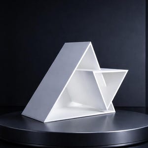 Triangular Succulent Planter - Stylish Planter - Modern Geometric Plant Holder - Gift for Plant Lovers - Parametric Triangular Planter