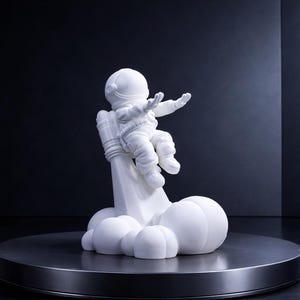 Astronaut Controller Holder | Space Gamer Desk Stand | Phone Holder | Rocket Launch | Astronaut Gift for Gamers | NASA Aastronaut Statue