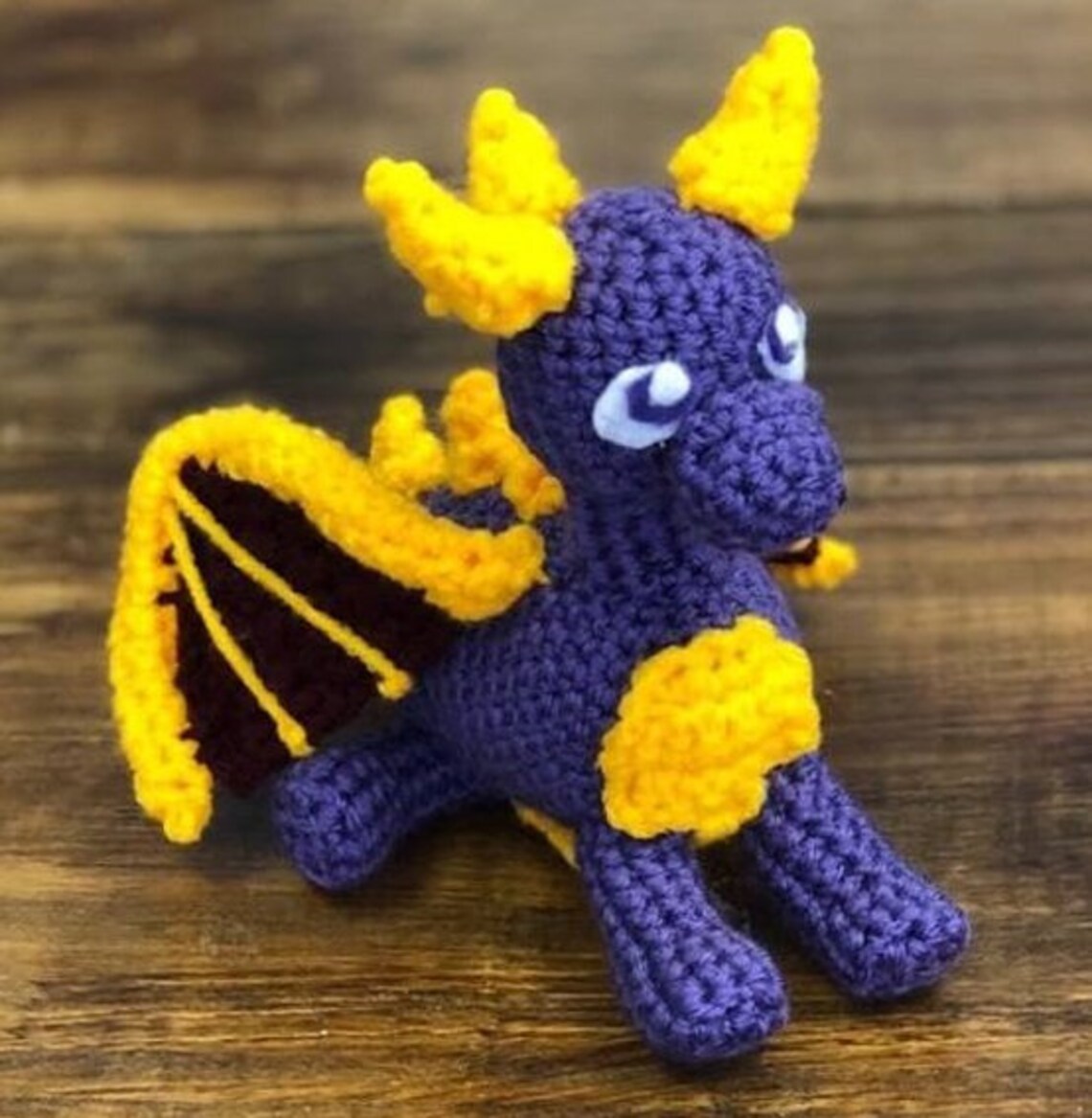 Spyro the Dragon Crochet Pattern Etsy