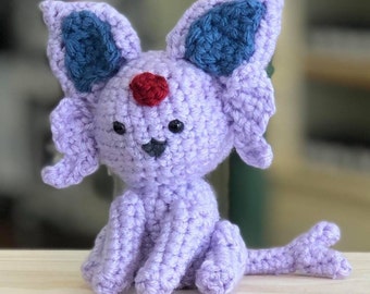 Espeon Crochet Pattern