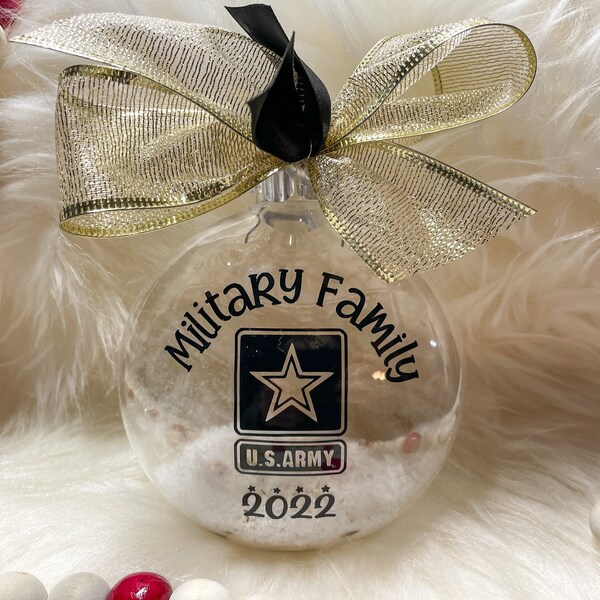 Army Christmas Ornament Etsy