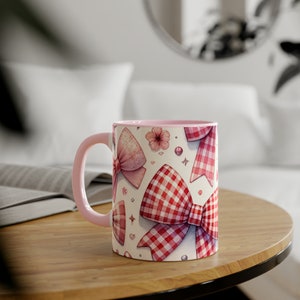 Cute Mugs Aesthetic Coquette Room Decor Coquette Aesthetic Ribbon 