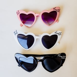Lunettes de soleil Til Death Do Us Part Heart Protection UV Plusieurs couleurs