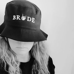 Bride or Die / Til Death Do Us Part Black Bucket Hat
