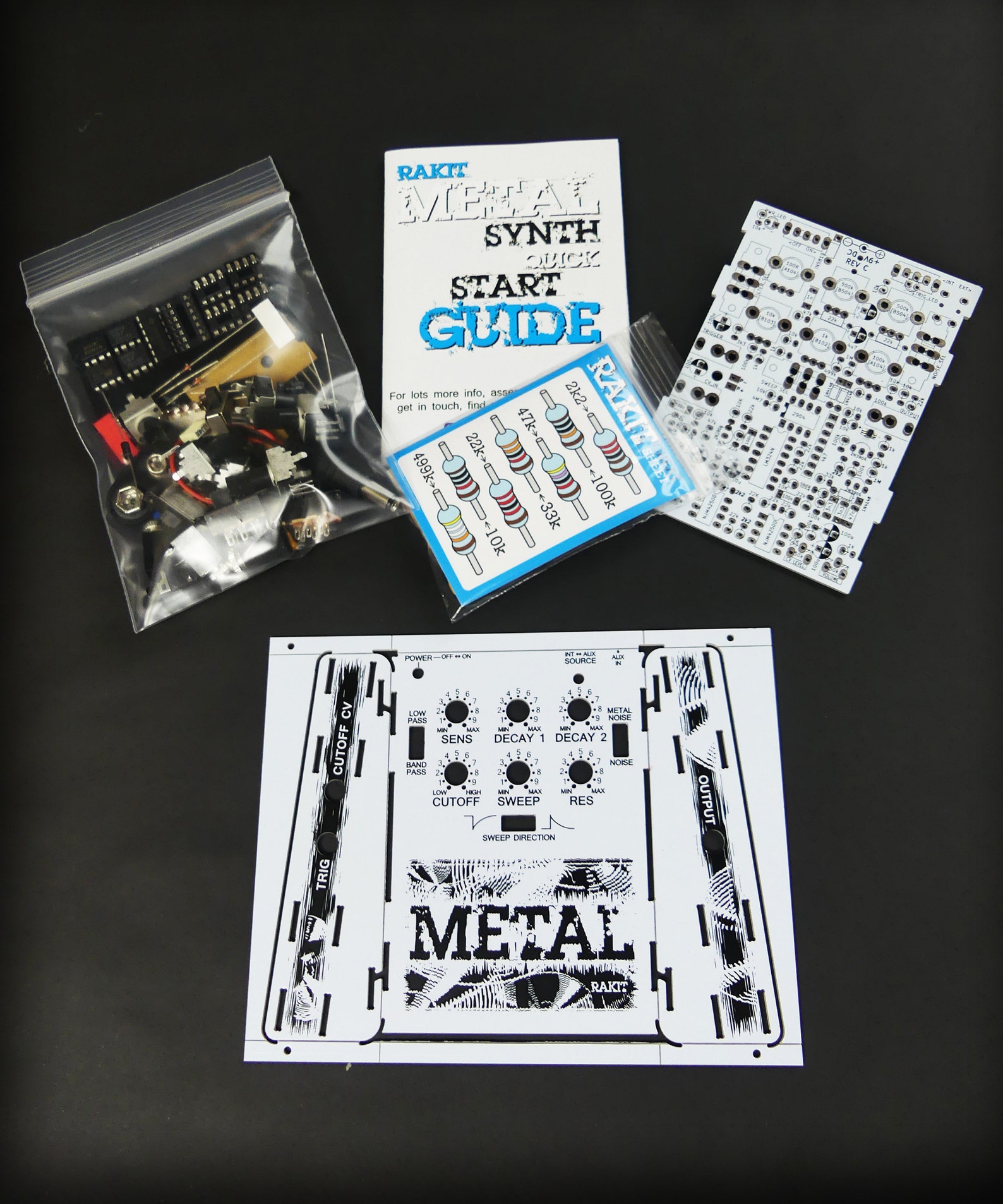 Metal Synth Kit by Rakit Shaped Noise Percussion Synthesizer Etsy UK