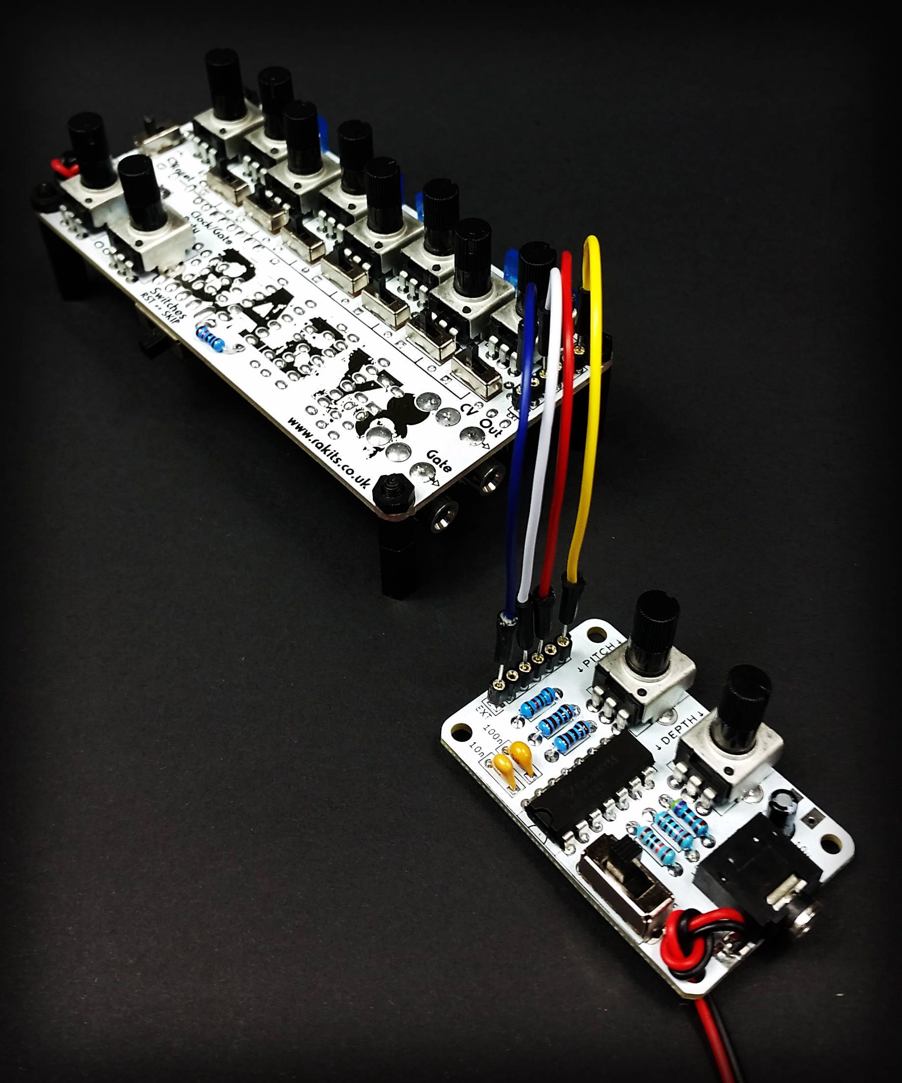 Baby 8 Step Sequencer DIY Soldering Kit by Rakit Etsy Ireland