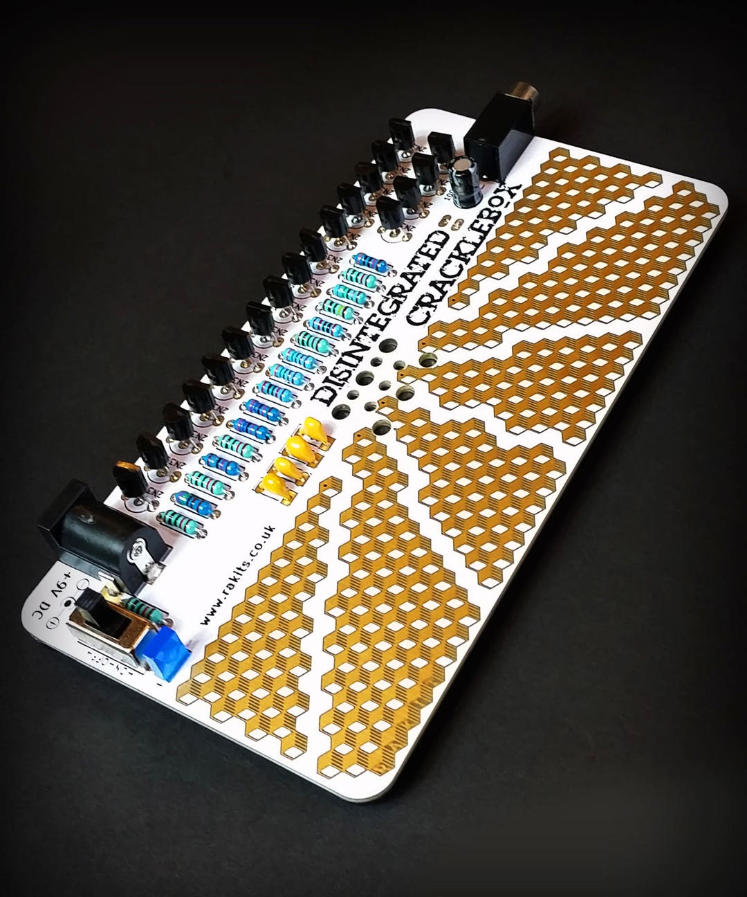 Disintegrated Cracklebox Noisemaker DIY Synth Soldering Kit by Rakit