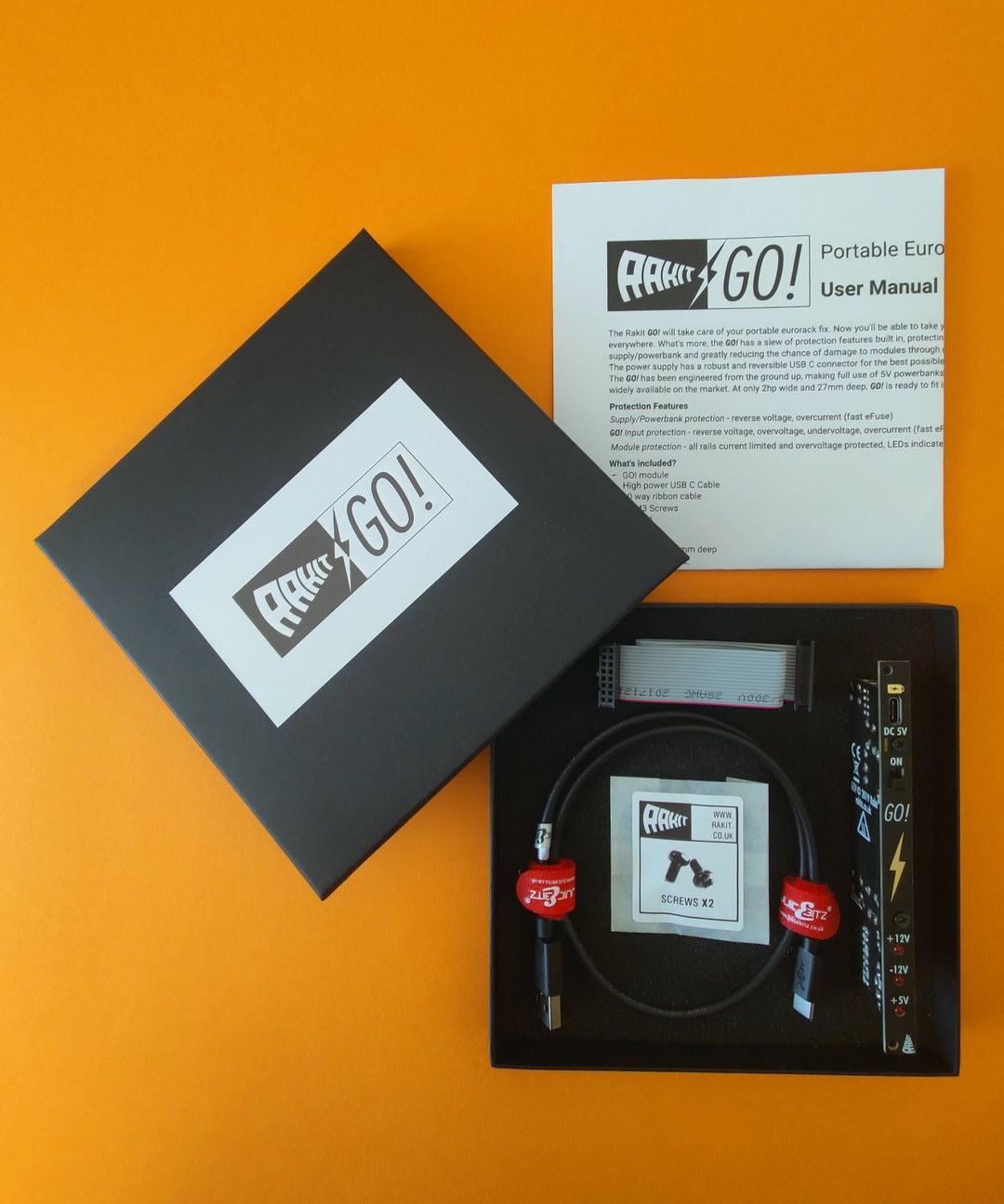 Rakit GO Portable 2hp USB C Eurorack Power Supply Etsy