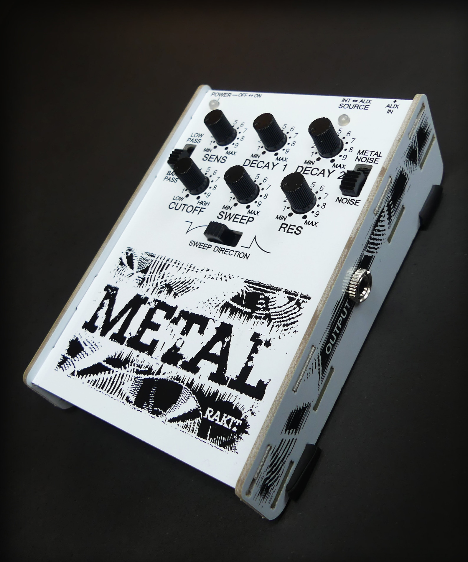 Metal Synth Kit by Rakit Shaped Noise Percussion Synthesizer DIY Synth