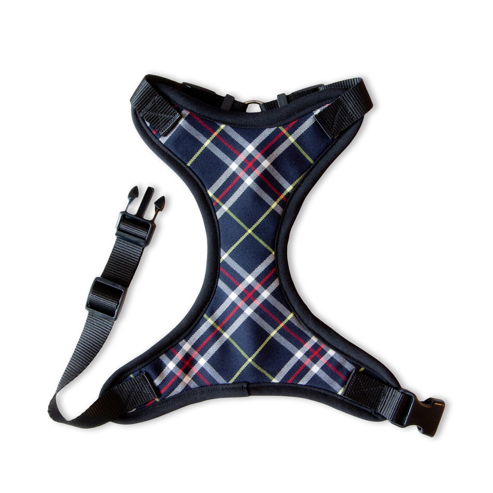 Blue Tartan Dog Harness for Small to Large Dogs Elegant Dog Etsy