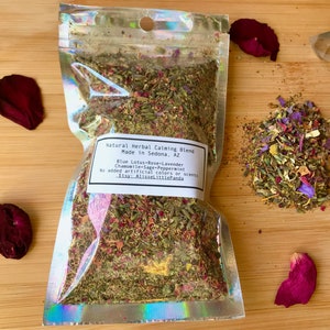 Calming Herbal Blend Blue Lotus | Rose | Chamomile + More | Organic