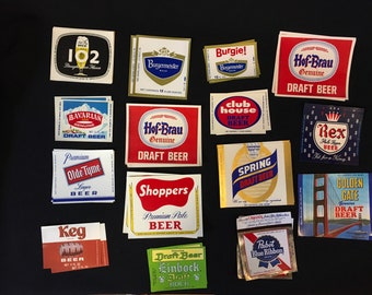 Download Vintage Beer Labels Etsy