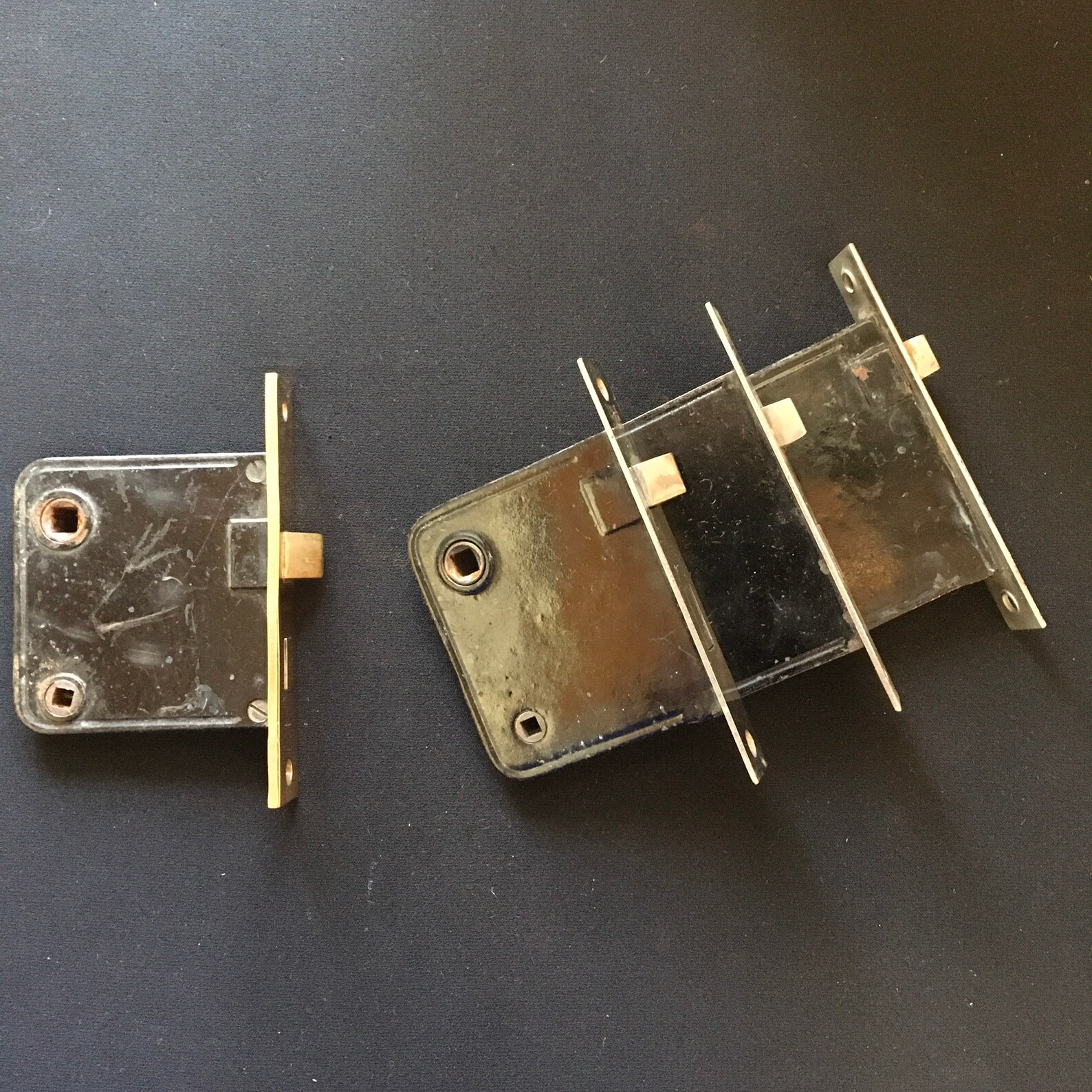 Vintage Yale Mortise locks set of 4 Etsy