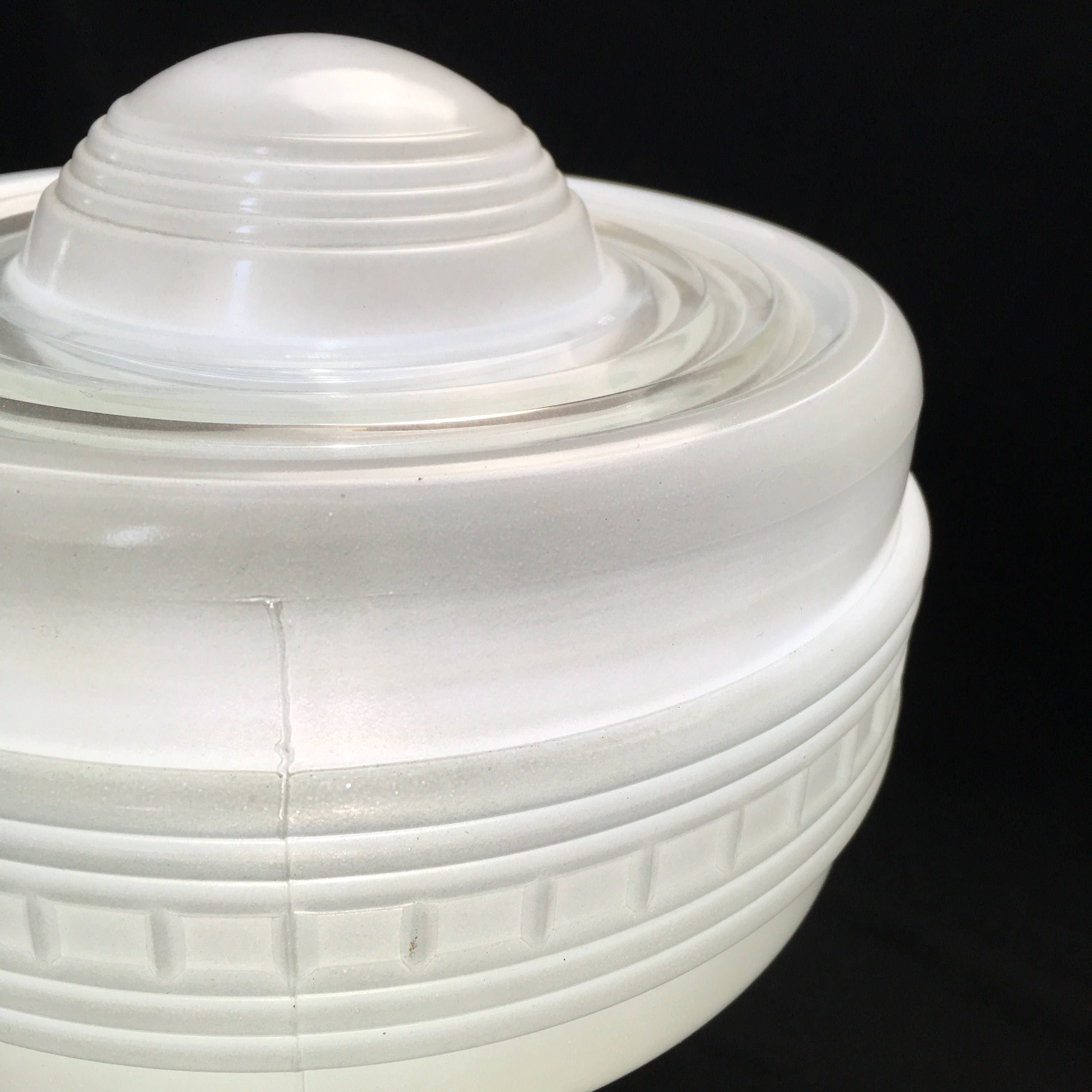 Bonito vintage sombra de techo circular | Etsy