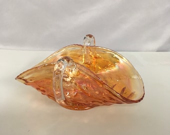 Carnival Glass Candy Dish