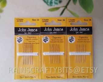 John James Tapestry Needle Size 24 / 26 / 28