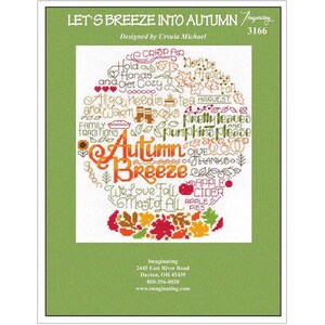 Imaginating Leaflet Pattern, Ursula Michael Design, Let's Breeze Into Autumn, Hardcopy Only image 3