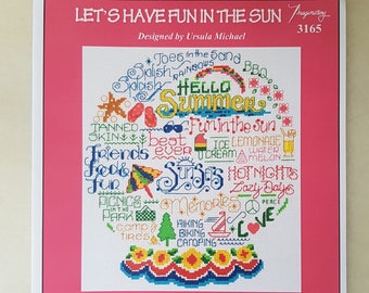 Imaginating Leaflet Pattern, Ursula Michael Design, Let's Have Fun In The Sun, Hardcopy Only