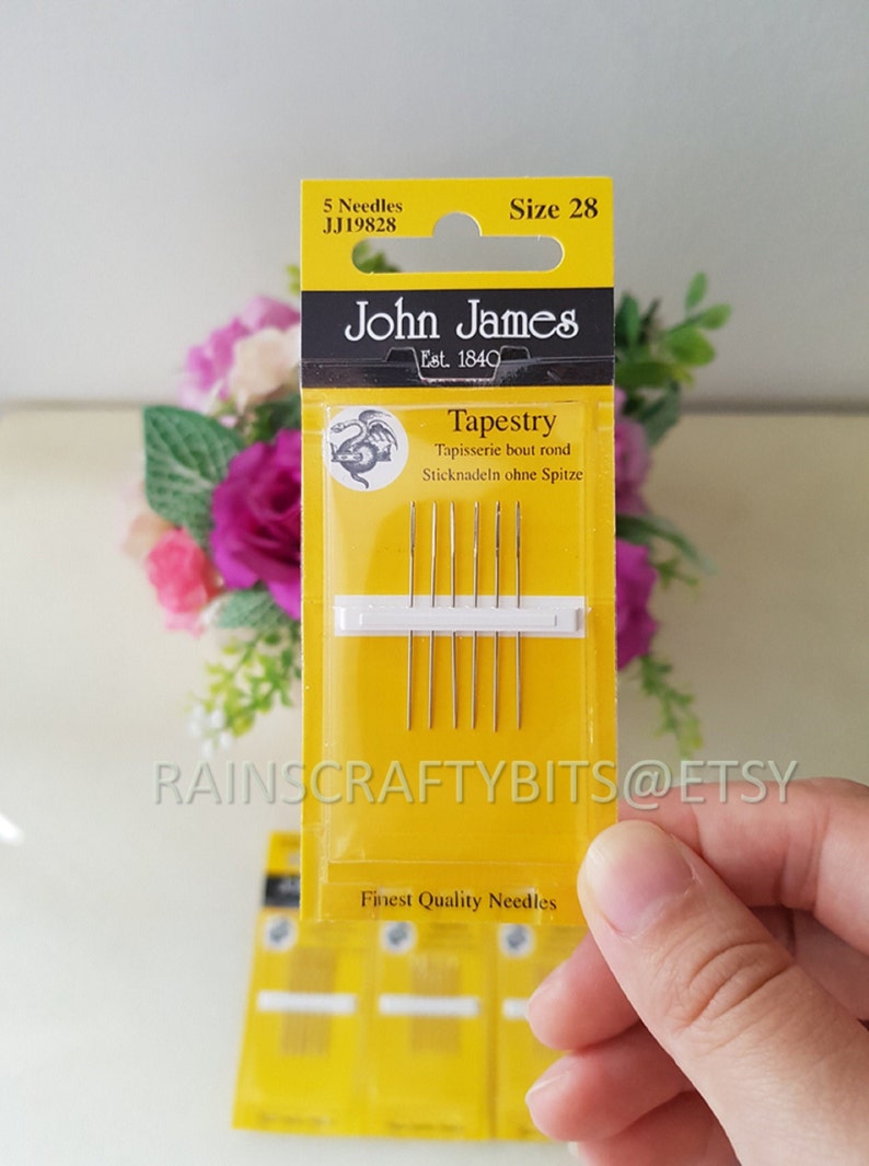 John James Tapestry Needle Size 24 / 26 / 28 28