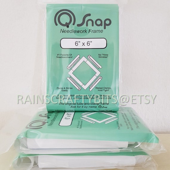 Q-Snap Frame PVC Tubing 8 by 8-Inch for Needlework /& Quilting