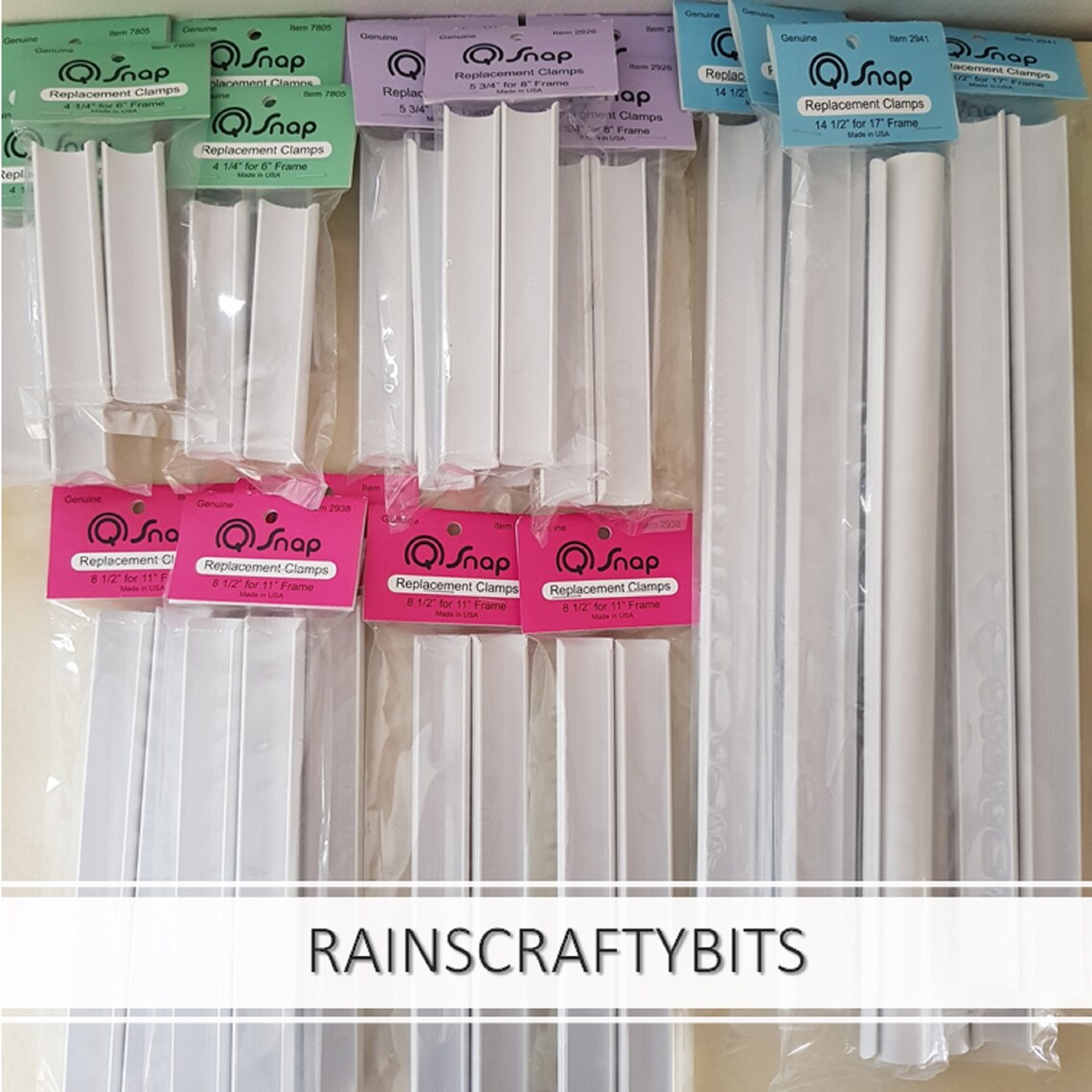 Qsnap Replacement Clamps for Qsnap Frame PVC Needlework Etsy Singapore