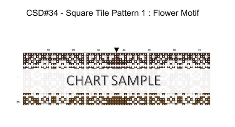 Square Tiles Cross Stitch PDF Pattern 5, Quaker, Sampler, Geometric Stitching, Modern Fibre Art, Digital Files, Instant Download Only image 3