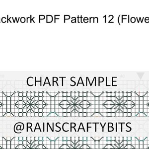 Blackwork Embroidery PDF Pattern 12, Mindless Stitching, Modern Fibre Art, Digital Files, Instant Download Only image 3