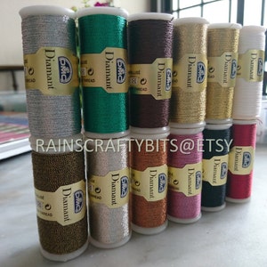 DMC Diamant Metallic Embroidery Thread Art. 380 image 3