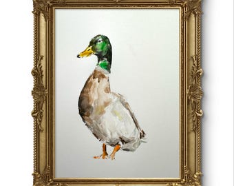 Original MALLARD DUCK Digital Print