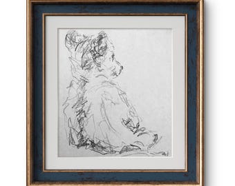 Original BEAR CUB Digital Print