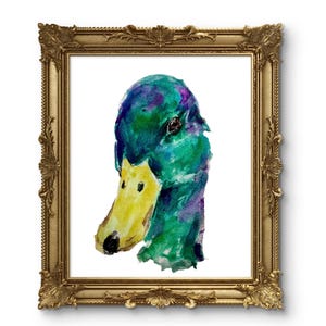Original MALLARD DUCK Digital Print