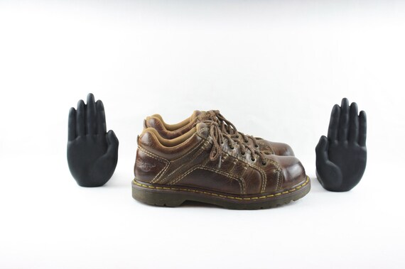 Vintage Dr. Martens-Vintage Shoes-Brown Shoes-Lace