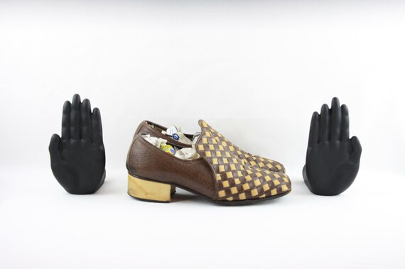 mens vintage platform shoes