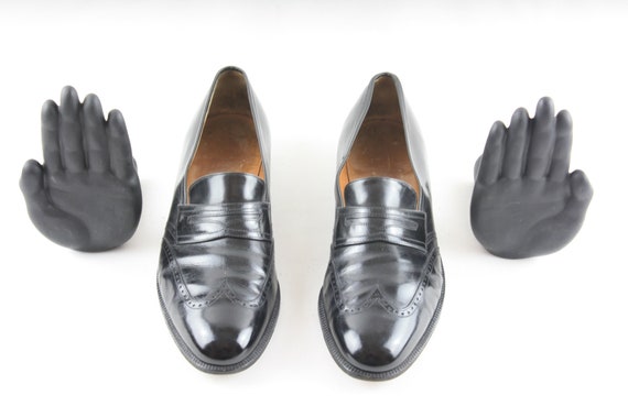 Size 8.5D Mens Ferragamo Loafers-Vintage Mens Slip