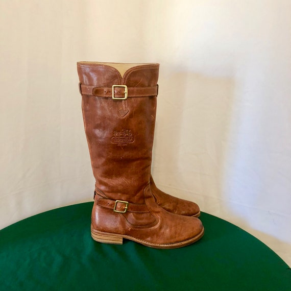 coach women's riding boots