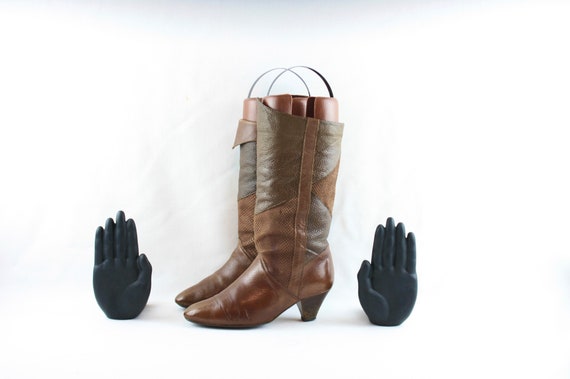 Size 6.5 boots-Vintage Women Boots-Women Vintage B