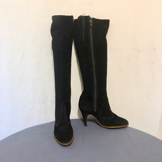 Vintage Boots//Size 7 Boots//Slouch Boots//Women B