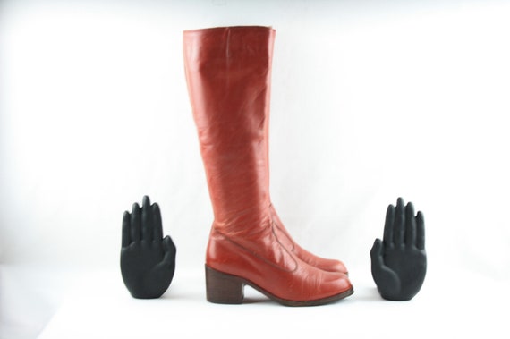Size 6-Women's Vintage Boots-Knee High Women's Boo