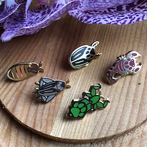 ピントビーンズ ミニエナメルピン：セット3