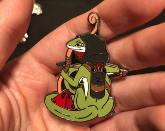 Anole Archer, Anole Enamel Pin