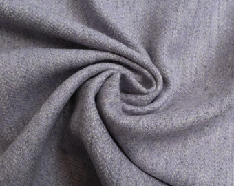 100% Pure New Wool Herringbone Tweed Fabric | DL78