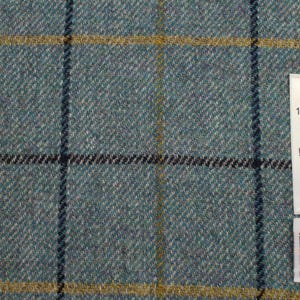 Tweed Windowpane Check Design Fabric 100% Wool | DR20 - Etsy