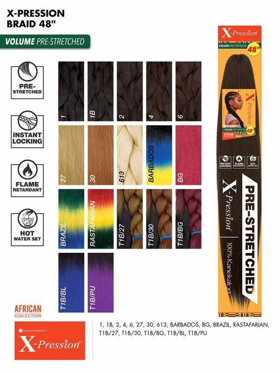 Xpression Hair Color Chart Buy Prices clc.cet.edu