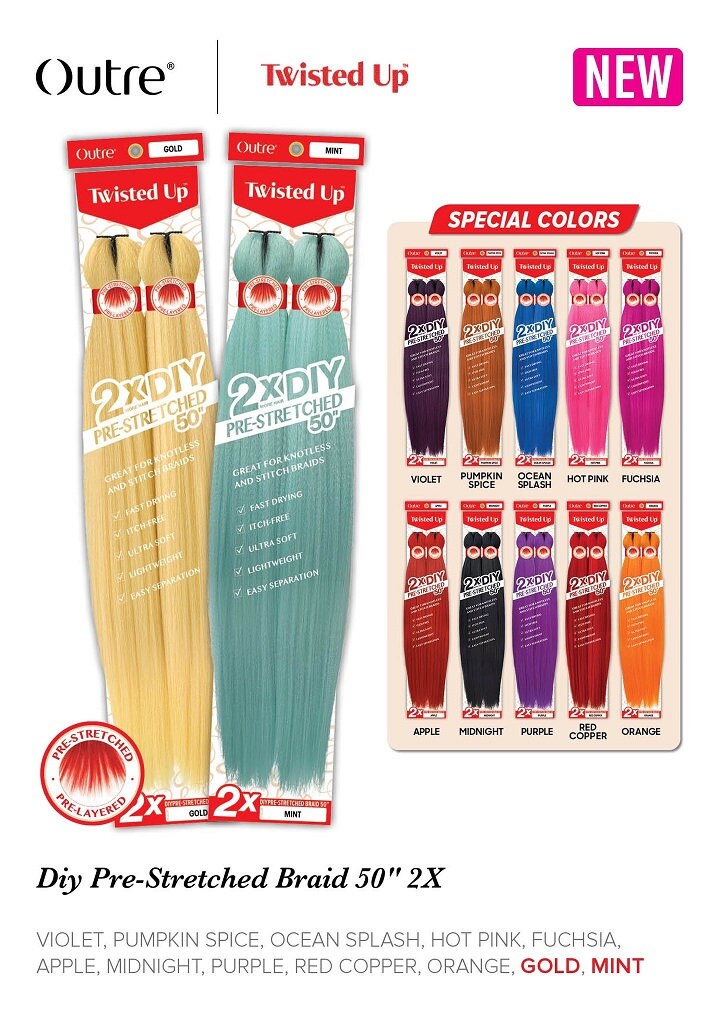 X pression Xpression Expression 100 Kanekalon Braid Hair Outre