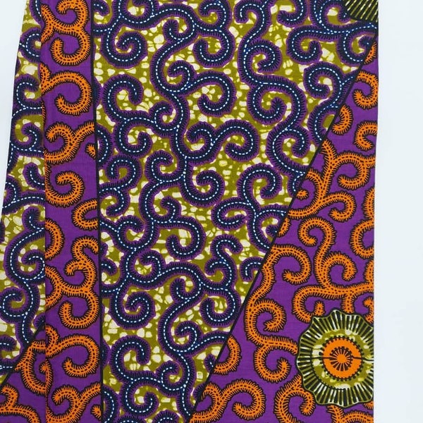 African Print Fabric/Wholesale 6 Yards 100% Wax Cotton/ Ankara Prints/ Ideal for African Dresses
