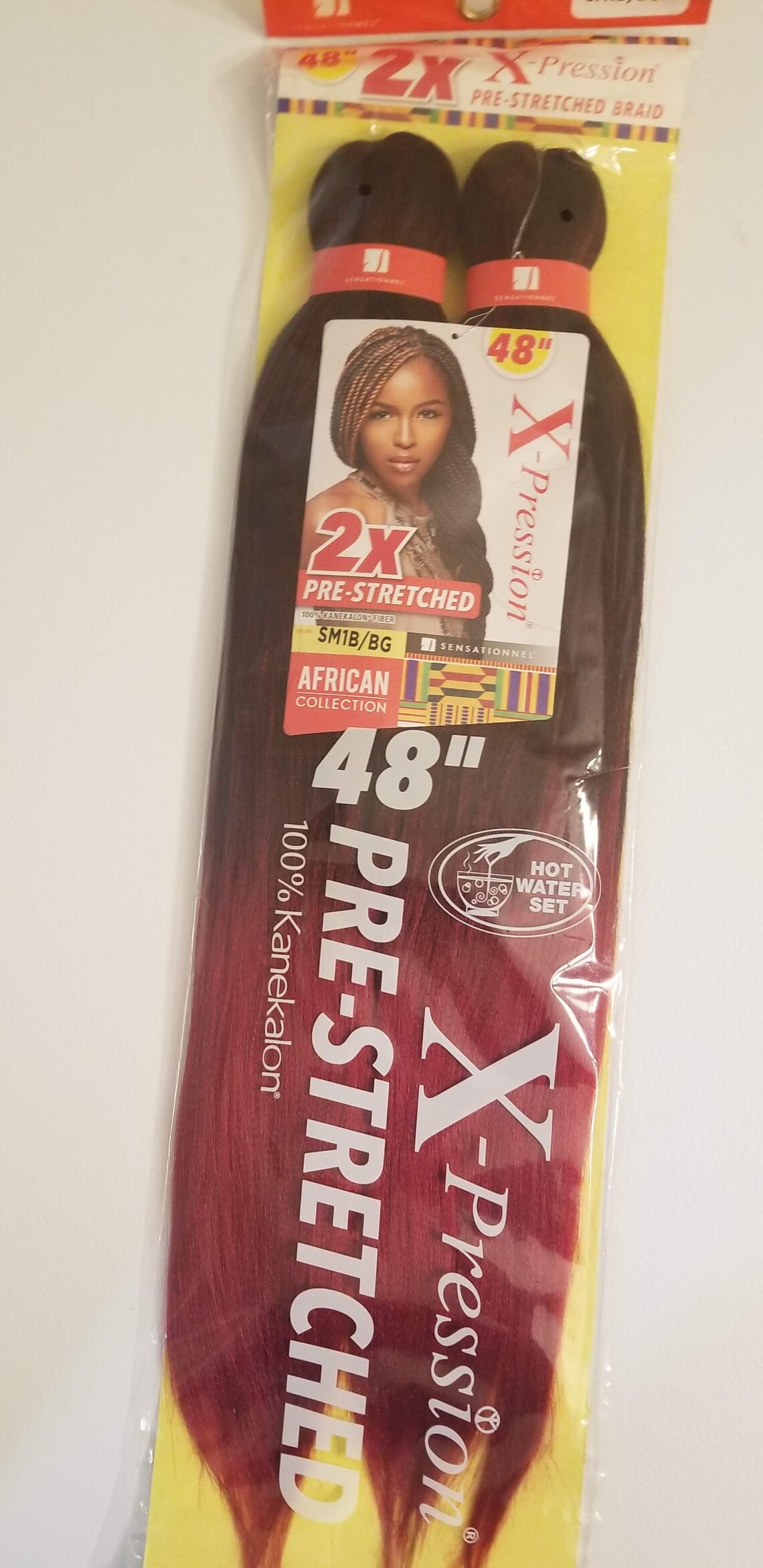 Sensationnel Xpression 100 Kanekalon Braiding Hair Prestretched 48